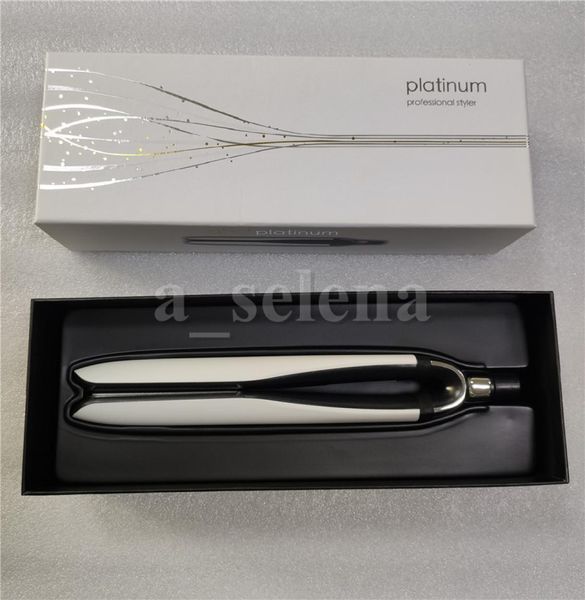 

v gold platinum hair straightener straightening professional styler flat iron white styling tool5337215, Black