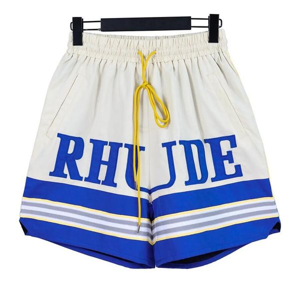 

designer men's shorts shude summer sports gym elastic waist running sport short pants swim shorts basketball summer vest, White;black