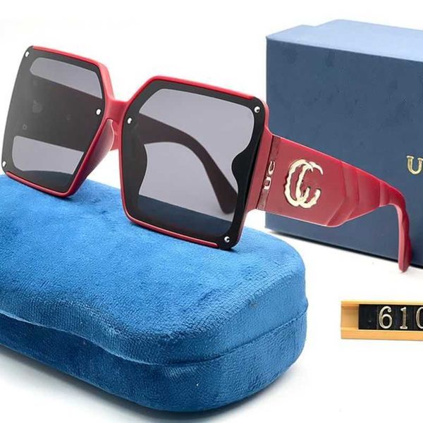 

luxury designer sunglasses men women glasses classic brand fashion uv400 goggle with box retro frame travel beach factory store 3fy6d, White;black