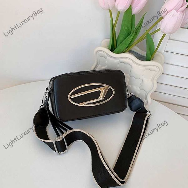 

new designer letter di bag fashion camera bags brand shoulder crossbody bag women leather luxury handbags tote classic female purses 230606