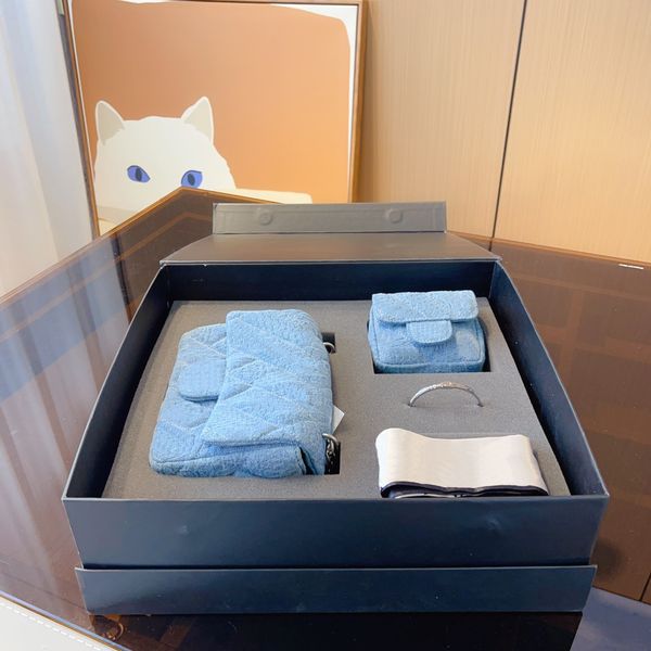 

crossbody bag luxurys handbags purses designer woman handbag women luxury chain shoulder bag fashion cross body womens trio set with box