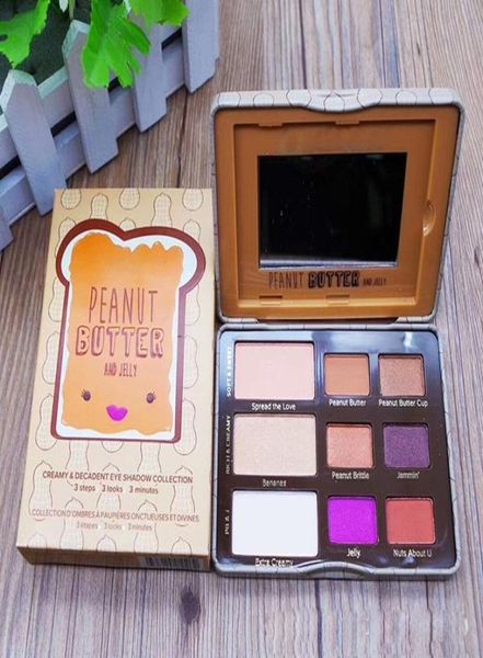 

new arrival makeup faced peanut butter jelly palette eye shadow palette 9 color eyeshadow palette dhl 3046759