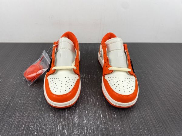 

new motorcycle boots jumpman 1 low starfish cz0790-113 basketball shoes real leather designer outdoor sneakers