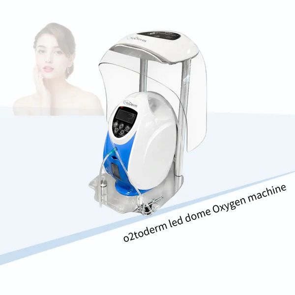 

beauty multifunction o2toderm led oxygen therapy machine oxygen spray gun spa hydro dermabrasion exfoliator skin moisturizer device