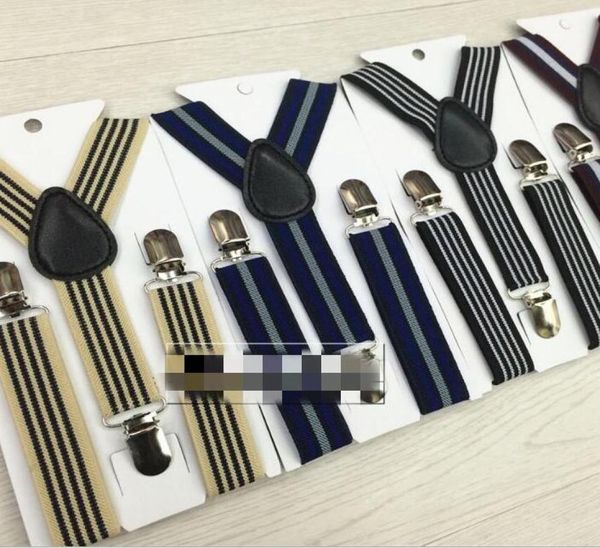 

kids suspenders boys adjustable striped belts children baby yback elasti braces 2019 new kids boutique school strap clip 8 color 4161943, Black