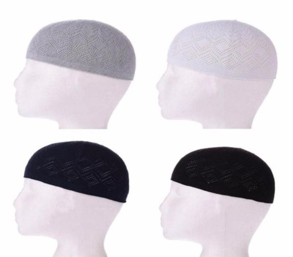 

skull cap beanies knitting islamic kufi muslim prayer hat turkish made namaz egyptian mens head wear7473645