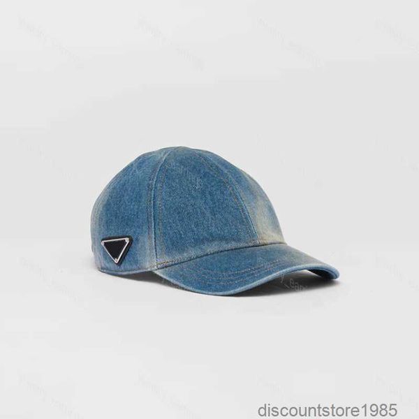 

fashion denim baseball cap p mens designer bucket hat luxury adjustable caps and hats street fitted fashion sports casquette embroidery capp, Blue;gray