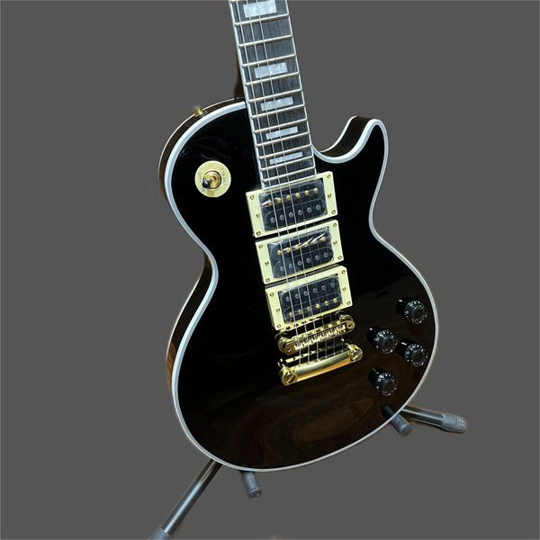 

selling black beauty model lp electric guitar chinese factory direct 56