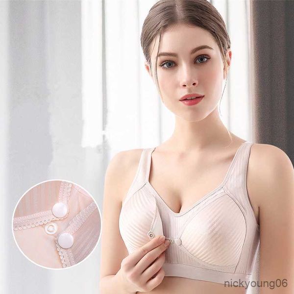 

maternity intimates cotton bra cup set pregnant breastfeeding pregnancy women underwear breast feeding clothes soutie, White