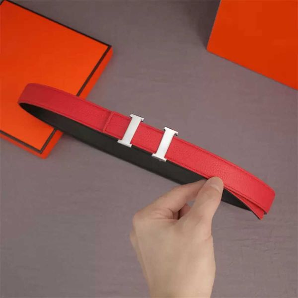 

designer belt luxurys mens womens genuine leather belts women fashion waistband cintura ceinture golden silver buckle h belt 3.0cm 2203253d, Black;brown