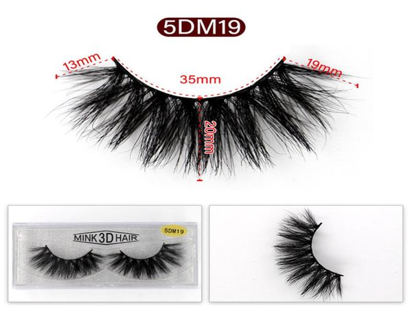 

3d 5d6d 100 real mink fur eyelashes 15mm 18mm 19mm 20mm 22mm long mink eyelashes with storage lashes box ship7697126
