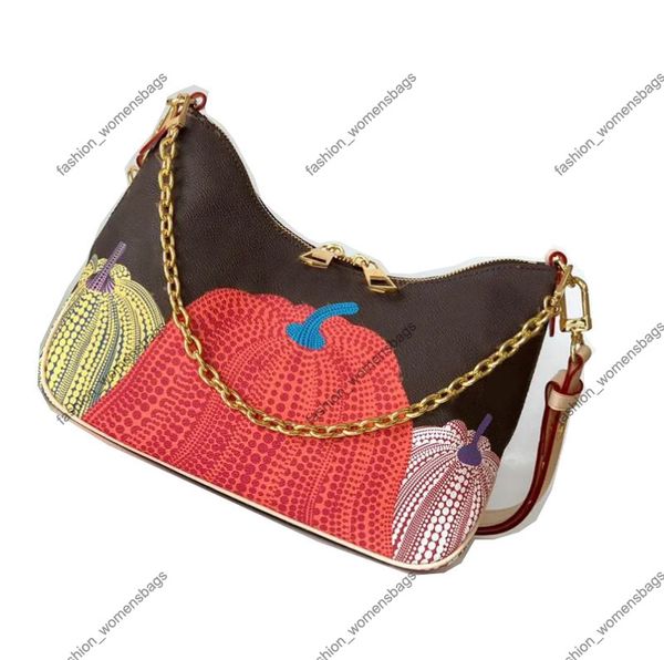 

7a designers bags handbags boulogne pumpkin mm46470 one shoulder messenger bags fashion classic womens genuine leather luxury bags