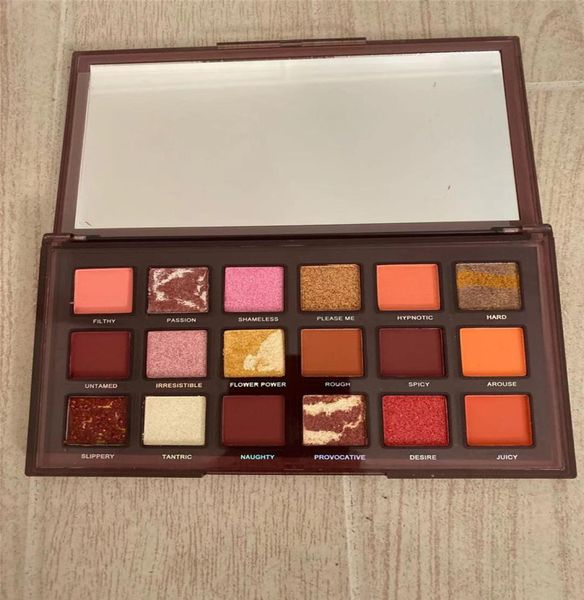 

brand beauty naughty nude 18 color eye shadow makeup eyeshadow palette shimmer matte new nude cosmetics christmas gift dhl 7059690