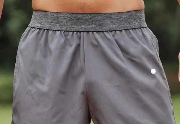 

men yoga sports shorts outdoor fitness quick dry lululemens solid color running lulu quarter pant lulus breathable leisure, White;black