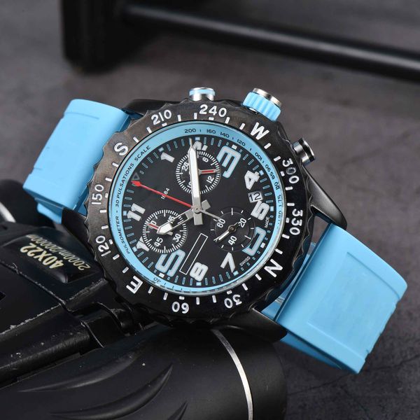 

luxury men's watches r sapphire crystal datejust 47mm quartz watches luminous waterproof sports montre luxe watches, Slivery;brown