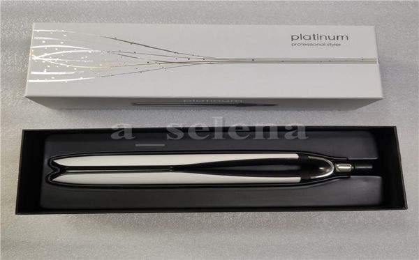 

v gold platinum hair straightener straightening professional styler flat iron white styling tool1339844, Black
