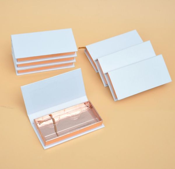 

whole eyelash packaging box lash boxes package custom white rectangle faux cils storage cosmetic case vendors6330227