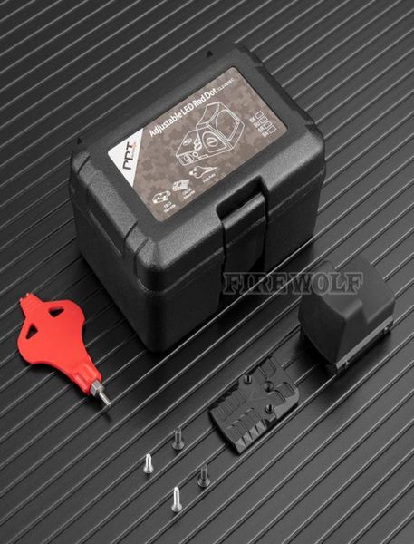

ppt customized 9lock scope rmr 325 moa red dot sigh with switch 1913 mount for ar scopes hunting airsoft tactical optics7582091