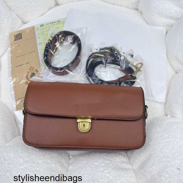 

stylisheendibags shoulder bags brand 23ss women's shoulder bags metal chain bag leather new trend fashion single shoulder crossbody bag