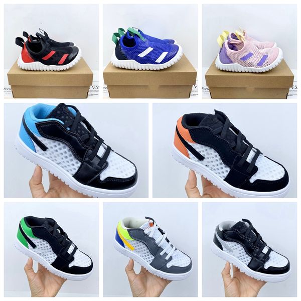 

2023 fashion beach boys summer sandals baby toddler little big kids slip-on foam children lightweight closed toe shoes runner big baby slide, Black