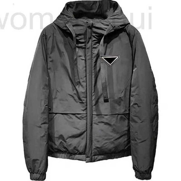 

men's down & luxuriousmens down jacket designer puffy man coat thickened winter windbreaker m-4xl dcke, Black