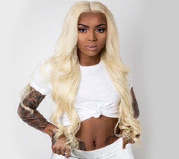 

blonde lace front wig 13x6 lace front human hair wigs brazilian body wave wig 150 density hd lace wig5415348, Black;brown