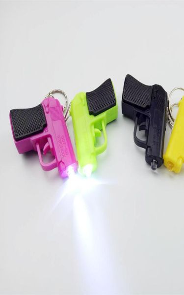 

fashion key chain accessories led flashlight keychain aluminum alloy with white light led mini torch keychains rings for bag acces4767362, Silver