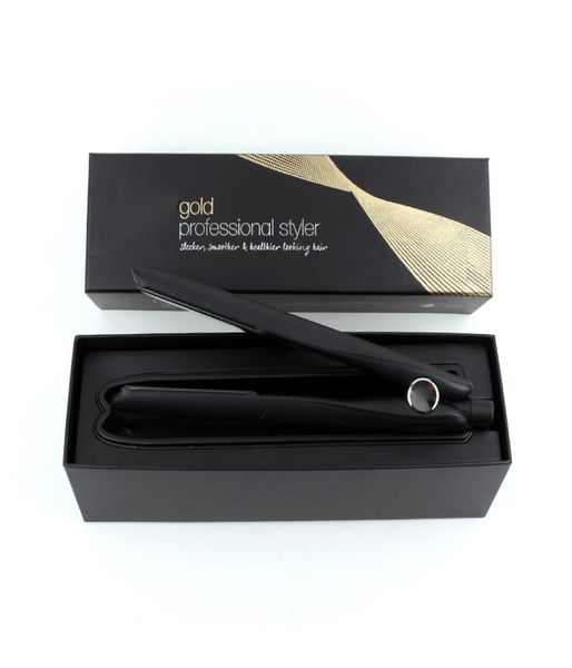

good quality gold hair straightener professional styler fast straighteners iron styling tool by fedex in stock5889734, Black