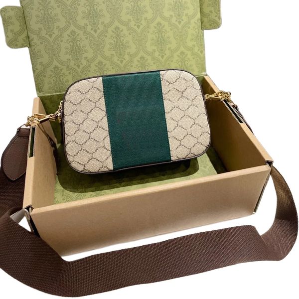 

camera bag crossbody luxury designer brand bags fashion shoulder handbags women letter purse phone wallet metallic lady artwork