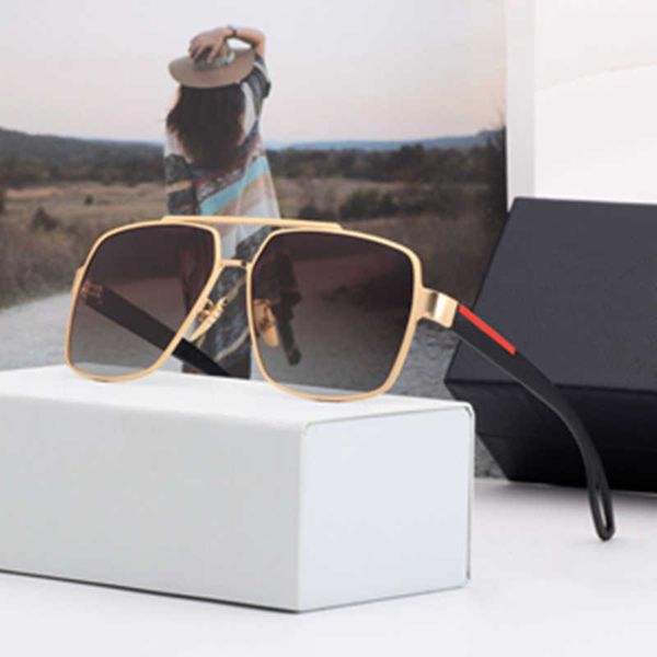 

designer sunglasses for luxury sun glasses plated square frame brand retro polarized fashion goggle occhiali da sole firmati 16 color option, White;black
