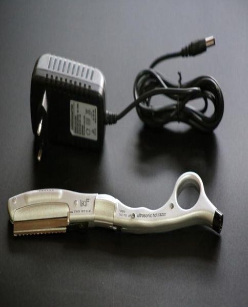 

whole ultrasonic vibrating razor for hair cut human hair extension remy hair beauty salon use3719891