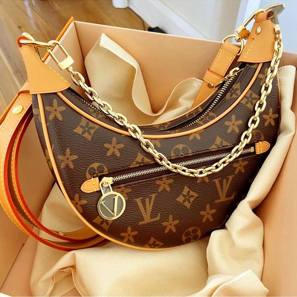 

loop pea bag handbag luxury designer shoulder bags crescent shoulder bag crossbody designers luxury underarm bags lady messenger shopping to