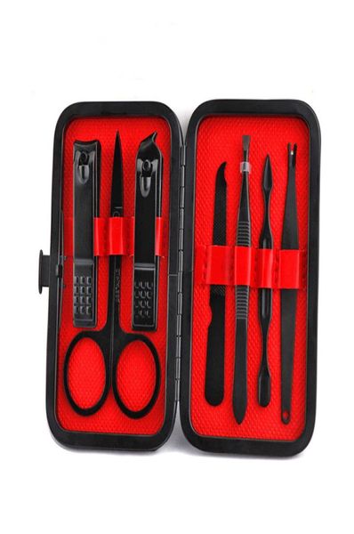 

new nail tool professional stainless steel nail clippers scissors suit set kits manicure tool fast f24833039141
