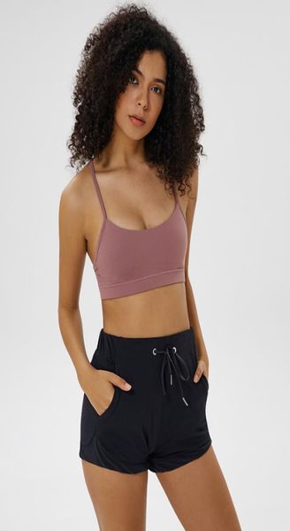 

fashion flow y bra nua womens sports shaping high strappy yoga stretch fitness vest breathable running wear6503292, White;red