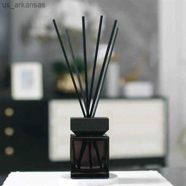 

1 set empty aroma diffuser bottle rattan reed diffuser sticks fireless aromatherapy essential oil diffuser rods (100ml) l230523