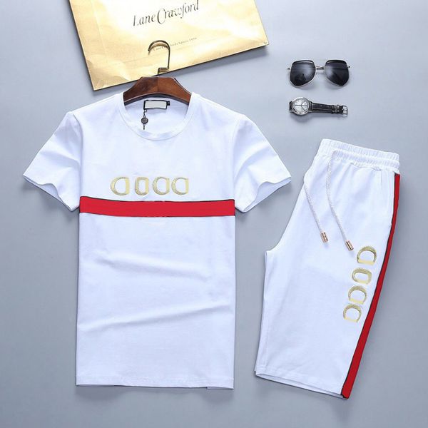 

mens tracksuits sets jogger sweatshirts sports sporting suit men women short pants t-shirt pullover trousers tracksuits bottoms man joggers, Gray