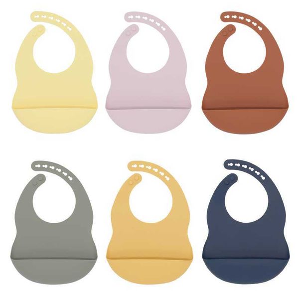 

bibs burp cloths fashion silicone waterproof newborn feeding cloth baby bib g220605