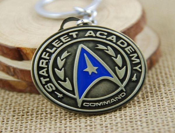 

grade star trek shield keyring keychain for keys movie series key chain promotion key ring key holder w994 ps11722205292, Silver
