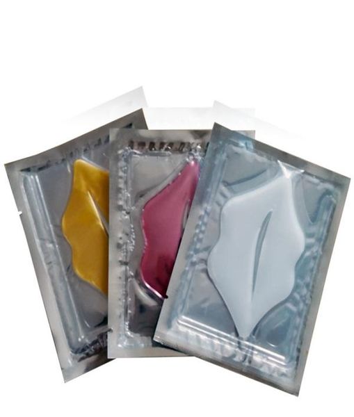 

2020 pink white lip masks gold crystal collagen women moisturizing mask lip care cosmetic anti wrinkle patch pad gel7726191