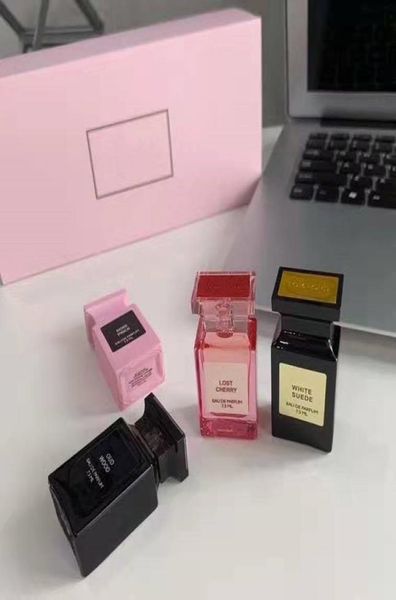 

sellingperfume set 75ml 4 lost cherry rose prick oud wood white suede perfume kit 4 in 1 with box3020216