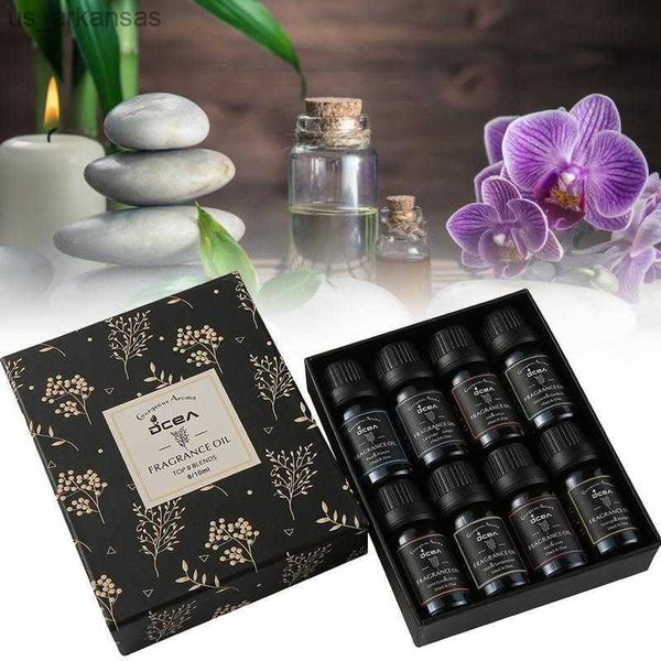 

pcs kits pure natural essential oils gift set eucalyptus lavender mint lemon bergamot tea tree purify air diffuser aroma oil l230523
