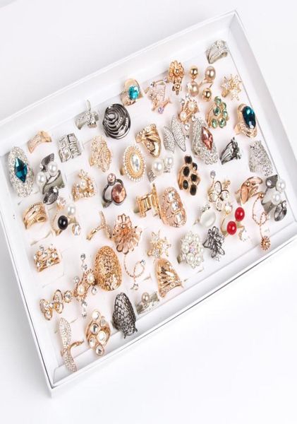 

factory direct s exfactory promotion bohemian silver gold vintage ring party gifts gemstone turquoise costume wed3446077
