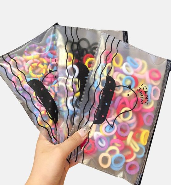 

50100 pcs set nylon girls colorful small elastic children039s ponytail bands holder rings headwear hair accesories5864150, Black;brown