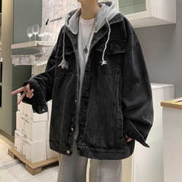 

custom print casual streetwear riding coats denim jeans mens jackets denim jacket winter jeans jackets usa size aaj, Black;brown