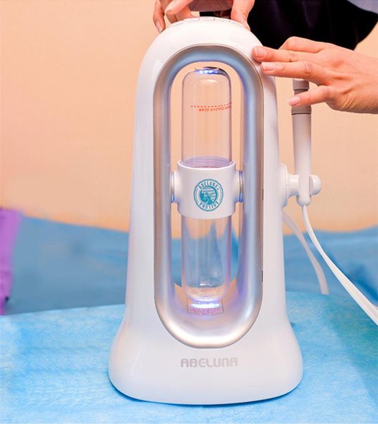 

aqua peeling machine 6 colors microdermabrasion water facial spa deep cleansing beauty device home use vacuum blackhead small bubb2631769