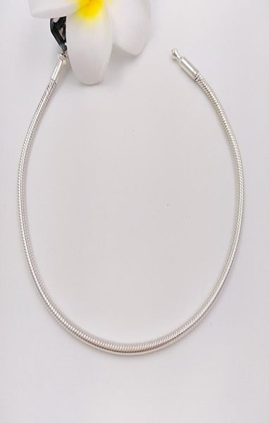 

16-50cm essence bracelets made of 925 sterling silver fit european style brand charms & beads for jewelry making andy jewel 5960007128110, Golden;silver