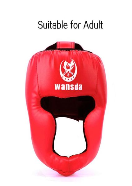 

kick boxing helmet for men women pu karate muay thai guantes de boxeo fight mma sanda training adults kids equipment2787822