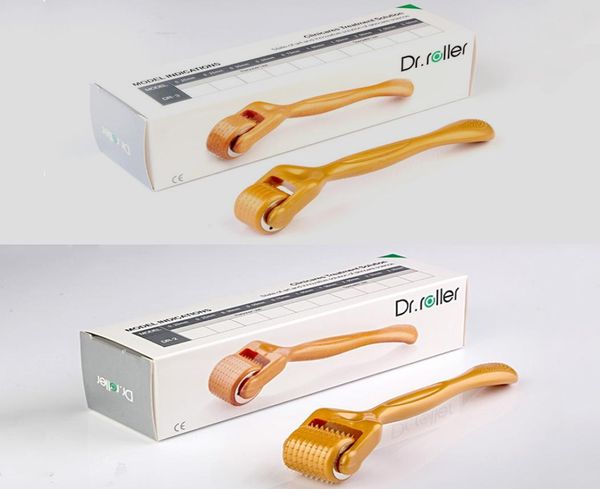 

micro needle roller derma roller titanium anti aging acne scar 120needles 10size 02mm30mm needle length8922946