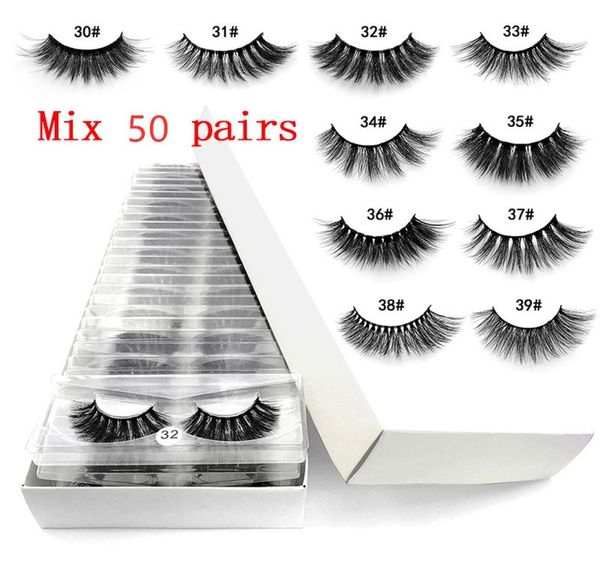 

whole 3d mink false eyelashes 30 313233 fake lashes natural long makeup lash extension in bulk 7758819