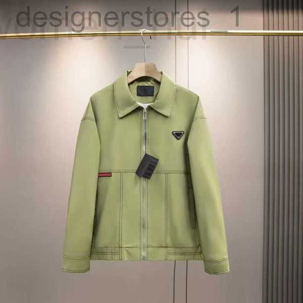 

men's jackets designer 2023 men women line jacket bomber baseball uniform chain sport coat streetwear pocket stand collar dzch ftne, Black;brown